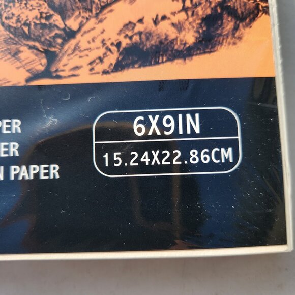 NEW 3-Color Caliart Sketch Paper Pad Notebook Sketchbook Journal 6" x 9" 100 She - Picture 5 of 10